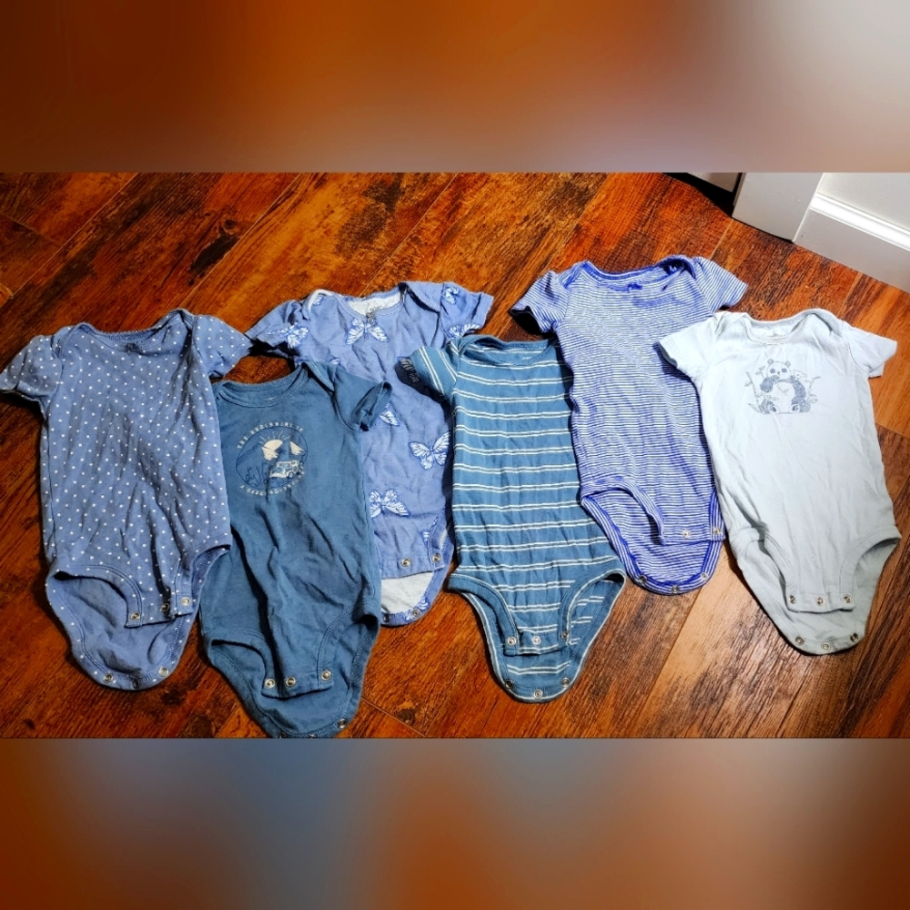Size 9 Months Onesies (6 Piece Lot)